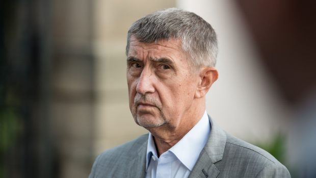 Andrej Babiš po schůzce v Lánech.