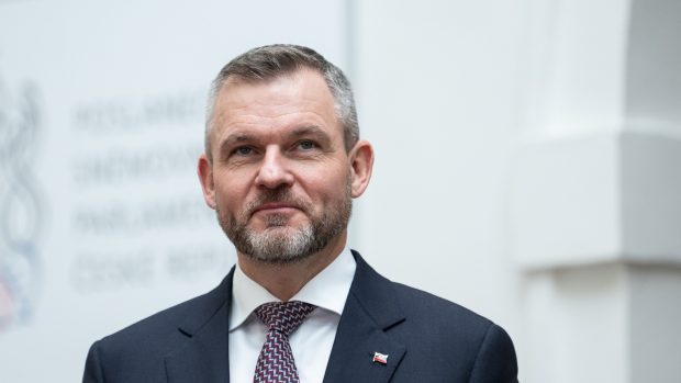 Předseda slovenského parlamentu Peter Pellegrini na návštěvě Poslanecké sněmovny ČR