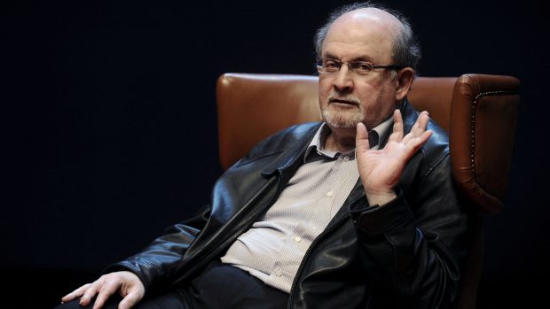 Britský spisovatel Salman Rushdie