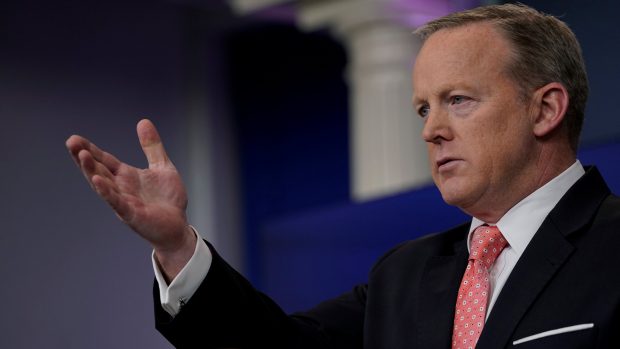 Mluvčí amerického prezidenta Donalda Trumpa Sean Spicer