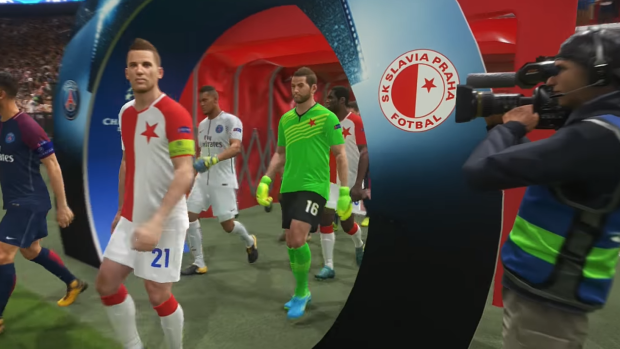 Slavia ve hře PES 18