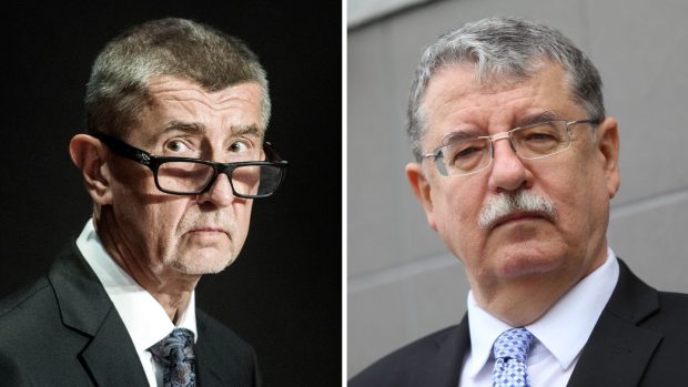 Premiér Andrej Babiš a Dušan Navrátil, exšéf Národního úřadu pro kybernetickou a informační bezpečnost