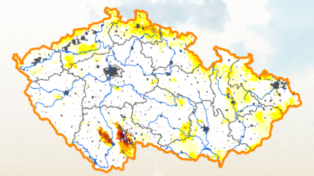 Zemědělské sucho se začne v Česku rychle rozšiřovat, ukazují odhady projektu Intersucho