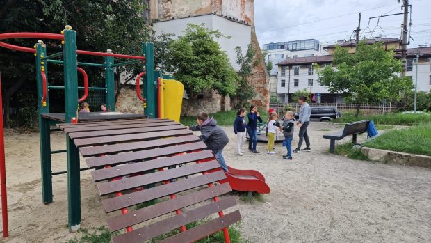 Ukrajinské dětské centrum ve Lvově