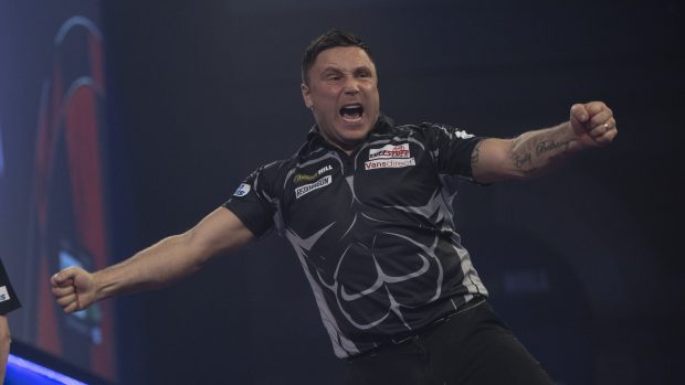 Velšský šipkař Gerwyn Price