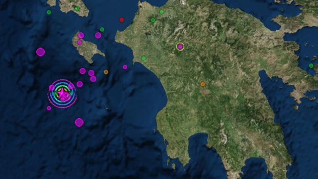 Řecký ostrov Zakynthos zasáhlo silné zemětřesení.