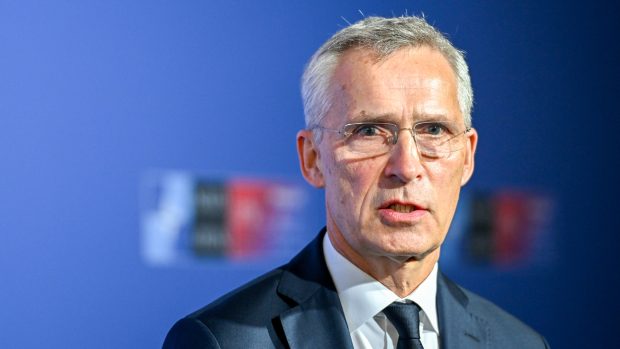 Generální tajemník NATO Jens Stoltenberg v Praze