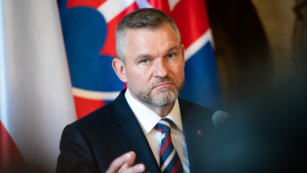 Slovenský prezident Peter Pellegrini na oficiální návštěvě Česka