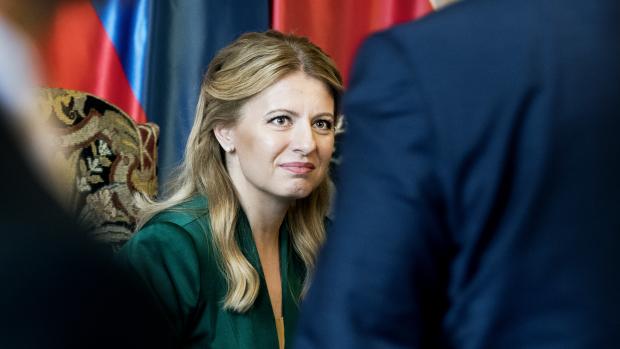 Slovenská prezidentka Zuzana Čaputová