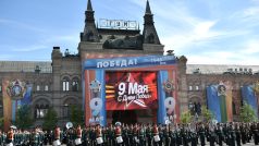 Oslavy konce války 9. května 2018 v Moskvě