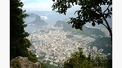 Pohled na Rio ze skály Corcovado