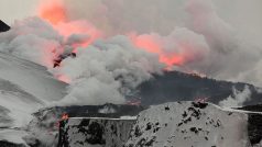 Erupce sopky Eyjafjallajökull v dubnu 2010