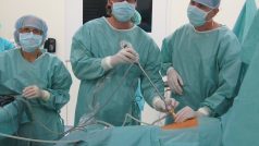 Příbramská nemocnice - začátek operace