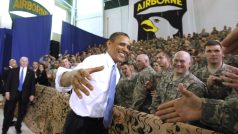 Prezident Barack Obama na základně Fort Campbell