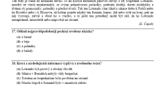 Pilotní srovnávací zkouška z českého jazyka pro 5. třídu – strana 5