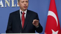 Turecký premiér Recep Tayyip Erdogan