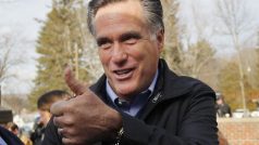 Republikánský prezidentský kandidát a bývalý guvernér Massachusetts Mitt Romney