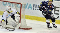 Útočník Viktor Ujčík zaznamenal hattrick a výrazně přispěl k výhře Vítkovic nad Pardubicemi 6:1