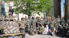 Setkání klubů vojenské historie ve Slaném