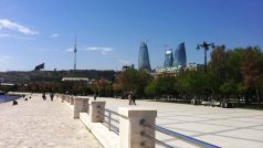 Pobřežní promenáda v Baku