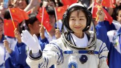 První čínská astronautka Liou Jang