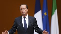 Francouzský prezident François Hollande