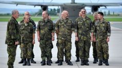 Z 21. základny taktického letectva v Čáslavi odletěla první skupina vojáků a personálu 2. kontingentu Baltic Air Policing 2012 do Litvy