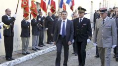 Francouzský ministr vnitra Manuel Valls na Korsice