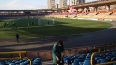 Stadion Republiky, možná poslední jeviště pro trenéra národního týmu Michala Bílka