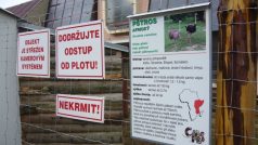 Mikro zoo v Kravařích na Českolipsku: Informační tabulka