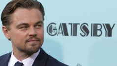 Herec Leonardo DiCaprio před světovou premiérou snímku Velký Gatsby