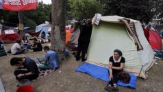 Protivládní demonstranti už skoro dva týdny táboří v istanbulském parku Gezi