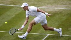 Tomáš Berdych na wimbledonské trávě