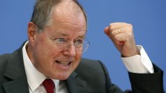 Kandidát na německého kancléře Peer Steinbrück (SPD)