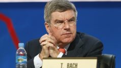 Thomas Bach během zasedání MOV v Buenos Aires