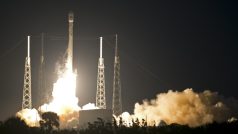 Start rakety Falcon 9 společnosti SpaceX  z Mysu Canaveral