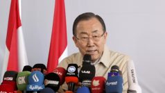 Šéf OSN Pan Ki-mun bude na dárcovské konferenci v Kuvajtu žádat o rekordní částku pro humanitární účely