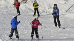 Některá střediska v Jeseníkách stále mají dostatek sněhu