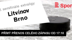 2. semifinále extraligy: Litvínov - Brno