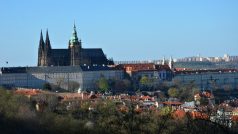 Cestou z Petřína se můžete pokochat pohledem na Pražský hrad