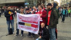 Fotbal pojí fanoušky. Na Mnichov vyrazili podpořit „svůj“ Arsenal i fanoušci z Belgie