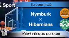 Basketbalový Eurocup mužů: Nymburk - Hibernians