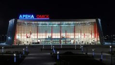 Omsk Aréna, aktuálně domácí stadion 4 Čechů