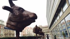 Aj Wej-wej, Zvěrokruh. Sochy čínského umělce a kritika režimu před Veletržním palácem v Praze