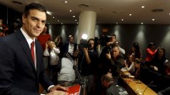 Vůdce španělských socialistů Pedro Sánchez