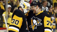 Patric Hornqvist a Matt Murray, strůjci vedení Pittsburghu