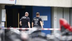 Německá policie zasahuje v nemocnici Benjamina Franklina v jihoberlínské čtvrti Steglitz