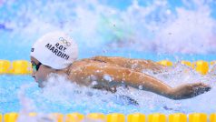 Yusra Mardini závodí na olympiádě v Riu