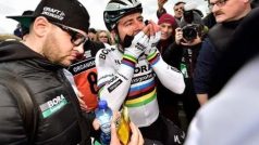 Peter Sagan se po klasice v Belgii posílil hrstí gumových medvídků