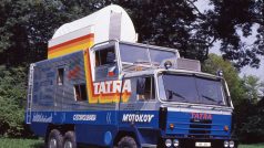 Expediční Tatra, která v 80. letech projela více než 70 zemí světa.